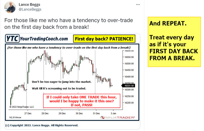 <image: First day back - PATIENCE>