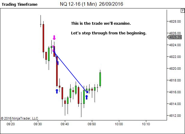 Open drive - first pullback